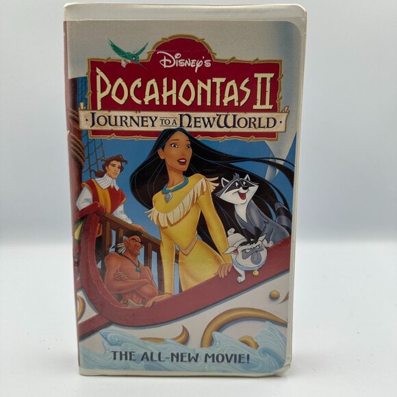 Disney Pocahontas II: Journey To A New World 1998 VHS Clamshell Classic Film - Picture 1 of 3